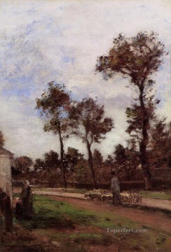 louviciennes Camille Pissarro paisaje Pinturas al óleo